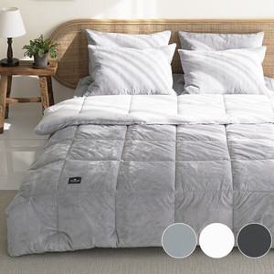 바숨 겨울 극세사 차렵이불+베개커버 침구세트 퀸 Q