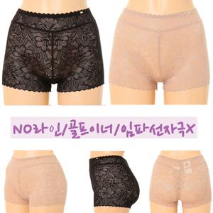 [와코루](천안아산점)NO라인! 얇은 바지에도 라인표시 안나요! 여성 망사 사각팬티(WPT3773)