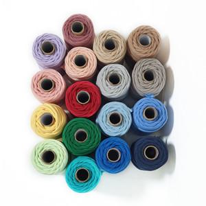 필 마크라메 재료 90합 우동끈 우동실 컬러 17색상 집에서할수있는취미