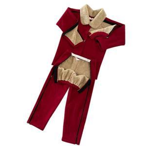 겨울 환자복 기모 양털 병원복 노인 벨크로 착탈 용이