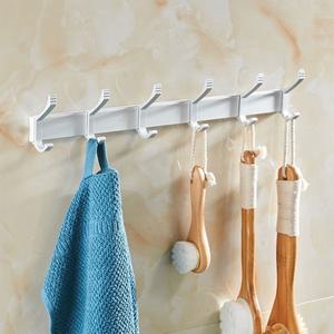 16구 벽고정 후크 옷걸이/알루미늄 벽걸이 행거