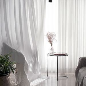 [T5%/SK3%] 디자인누비 쉬폰 린넨 차르르 속커튼/나비주름/먼지없는/도톰쉬폰/거실/안방/핀스타