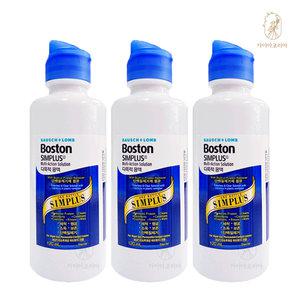 보스톤 심플러스 120ml X 3 드림 하드 렌즈 세척액 클리너 보존액 다목적용액 RGP