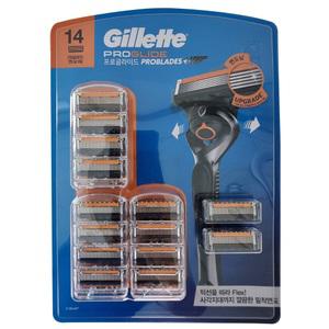 질레트 프로글라이드 면도날 (14개입) / 프로블레이드