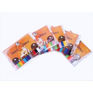 반려동물 고양이 강아지 식별 목줄 밴드 12색랜덤-M