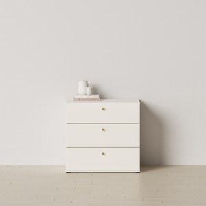 한샘 샘베딩 마일드 서랍장 3단 800 2종