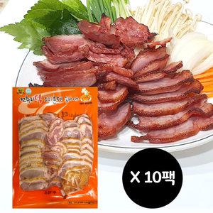 컨츄리덕 오리훈제 슬라이스(국산) 400g x 10팩 *