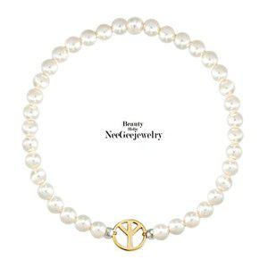 [기타][니지쥬얼리] 14K GOLD 이너 골든볼 스와 진주 팔찌