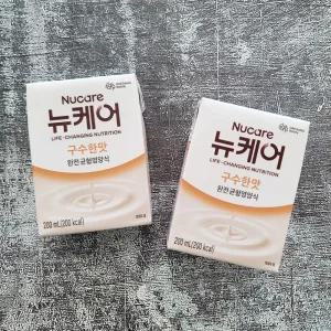 대상웰라이프 뉴케어 구수한맛 빨대형 200mL X 30팩 환자영양식 노인 식사대용 영양식