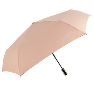 크로커다일 3단 하이엔드 고정 자동 우산 핑크, 1개