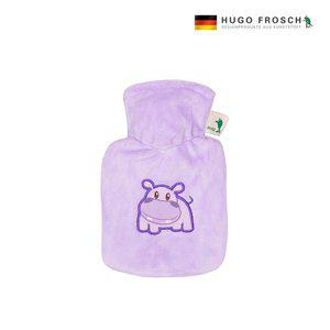 [기타]독일 휴고프로쉬 보온물주머니 미니핫팩 어린이용 벨벳 커버 하마 0.2L