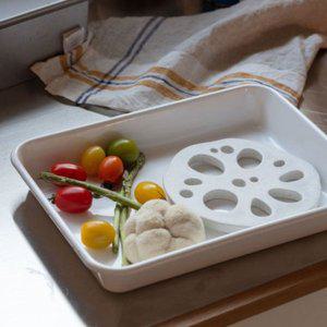 [텐바이텐]테이블유머 - 연근 냄비받침 [크림]