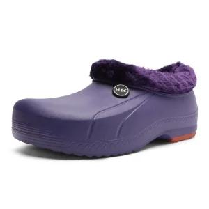 겨울신발 남녀공용 위생화 조리화 주방화 털슬리퍼 방한슬리퍼 신만능방한화(막힘)