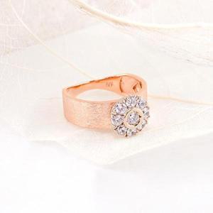 [오팔하우스]14k 볼드한 샌딩 큐빅 반지 OPBTR2223 (S8400244)