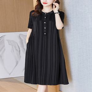 여름원피스 롱원피스 중년원피스 반팔원피스 린넨원피스 빅사이즈원피스