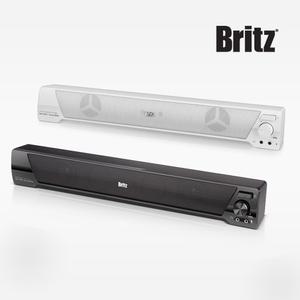 브리츠 BA-R90 White 사운드바 스피커 컴퓨터 PC 스피커 2채널 USB전원 헤드셋단자
