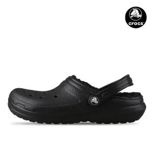 크록스 클래식 라인드 클로그 여성 여자 겨울 방한 털슬리퍼 K207010-060