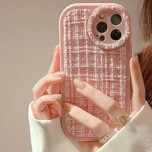 아트박스 키스맥 파스텔 트위드 케이스 아이폰12)