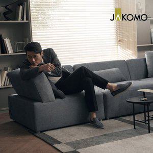 [자코모][~22%쿠폰할인+8%카드할인]디올리 모듈 4인 젠위브 패브릭 소파+쿠션3개