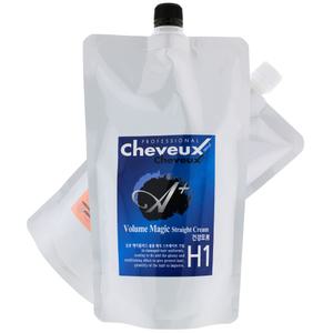 디어스 슈보 에이플러스 볼륨 매직 스트레이트 크림(건강모발용) 1제500ml+2제500ml(액상)