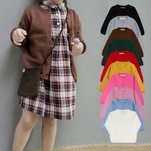 아트박스/엠케이 니트베이직 아기 유아 가디건 랜덤2개(80-130) 700152