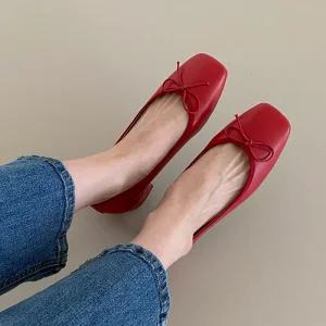 [MADE] 썸데이 리본 플랫슈즈 (1cm/3cm)