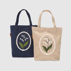 자수 미니 토트백 손가방 텀블러백 휴대폰가방