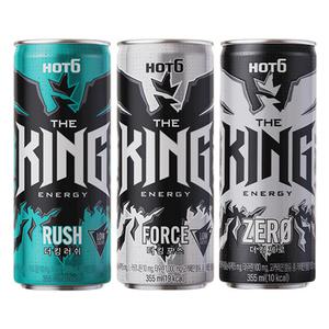 핫식스 더킹 355ml 러쉬+포스+제로 12캔씩 총 36캔