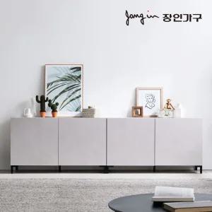 장인가구 브릭 2400 높은 거실장