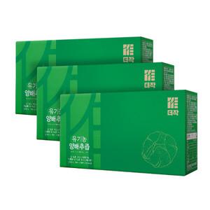 [더작] 유기농 발효 양배추즙 70ml x 30포 x 3박스