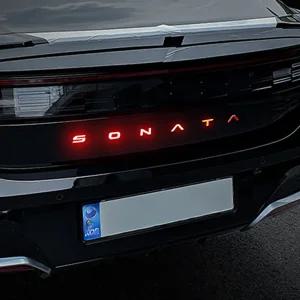 쏘나타 디엣지 로고 엠블럼 스티커 튜닝 용품