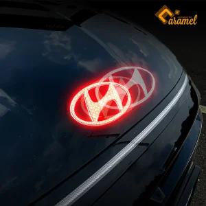 쏘나타 디엣지 튜닝 엠블럼 로고 튜닝 스티커