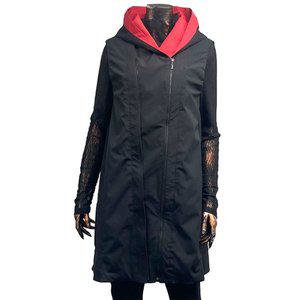 [데시데](의정부점)후드배색 사이드짚업 베스트 DNS608