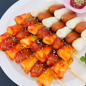 추억의 휴게소 소떡소떡 10꼬치 + 강정소스