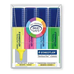 스테들러 텍스트서퍼 클래식 364 형광펜 4색 세트