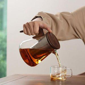 사마도요 우드핸들 티포트 800mL  BC11 스텐필터