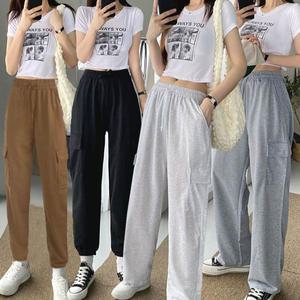 카고통바지/남여공용바지/배기/카고조거/건빵조거/트레이닝바지/트레이닝복/와이드통팬츠/추리닝/하의/밴딩/일자/간절기/허리밴딩/쭈리