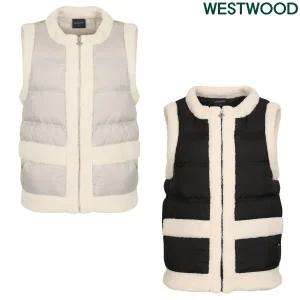 [롯데백화점]웨스트우드 여성 플리스 트리밍 다운 베스트 WN3WCDV624