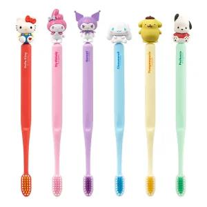 산리오 피규어 칫솔 시나모롤 마이멜로디 쿠로미 헬로키티 포차코 키즈 어린이 성인겸용 칫솔 5ea세트