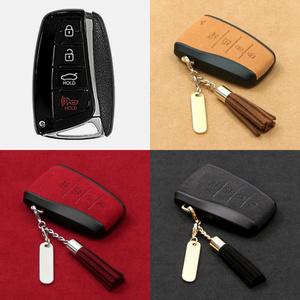 알칸타라 그랜져 HG 스마트키 케이스 커버 키지갑 싼타페DM 맥스크루즈 제네시스DH 아슬란 에쿠스