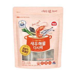 사조 새우해물 다시팩 90g x 4개