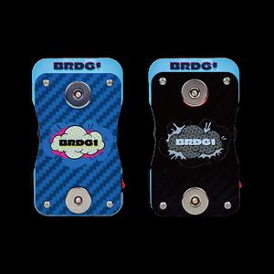 카본 오픈형 오토바이 자석댐퍼거치대  라이더 배달대행 핸드폰 자석충전 브랜드61 BRD61