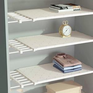 압축봉 칸막이 선반 옷장 압축 수납 길이조절 베란다