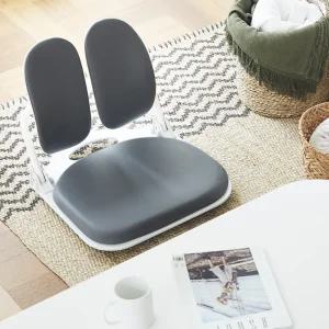 듀오백 온돌 D922 인조가죽 컴퓨터 책상 좌식의자