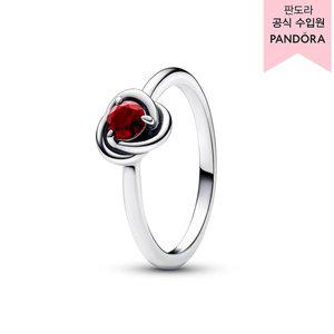 [판도라](강남점)[백화점 보증서 제공]레드 이터니티 서클 링_192993C01