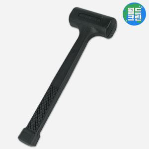 월드크린 일체형 고무망치 중 타일고무 해머 목공 시공 용도