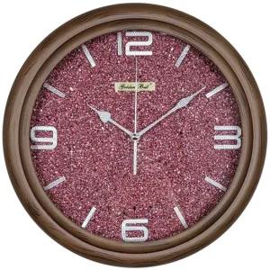 GB4442a 무소음인테리어 벽시계32.5cm 월넛실키인덱스 원목벽시계 거실벽시계 예쁜벽시계