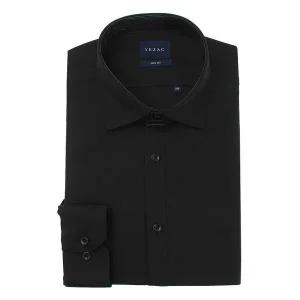 갤러리아 예작 와이셔츠 S/S 긴팔 솔리드 블랙 슬림핏 남방 YJESBS166///BK