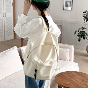 신학기 책가방 심플 가벼운 데일리 캐주얼 가방 틴버백팩