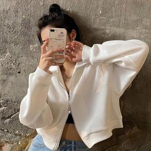 [오노마] ONM 여성 투웨이 집업 크롭 카라 자켓 간절기 아우터 점퍼